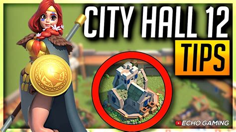 Rise of Kingdoms City Hall 12 Upgrade New Player Guide.